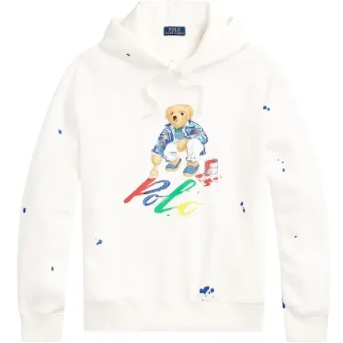 Bear Hooded Sweatshirt , male, Sizes: S, L, M - Polo Ralph Lauren - Modalova