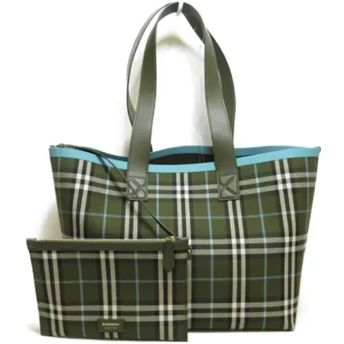 Pre-owned Fabric totes , female, Sizes: ONE SIZE - Burberry Vintage - Modalova