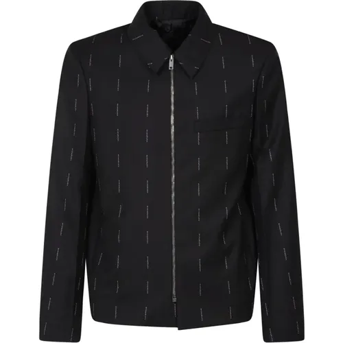 Pin Stripes Wool Jacket , male, Sizes: L, M - Givenchy - Modalova