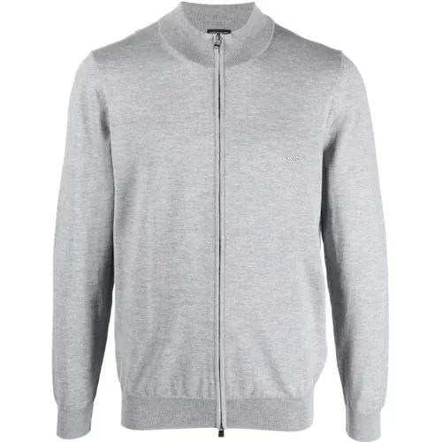 Lana Cardigan , male, Sizes: XL, 3XL, 2XL, M - Hugo Boss - Modalova