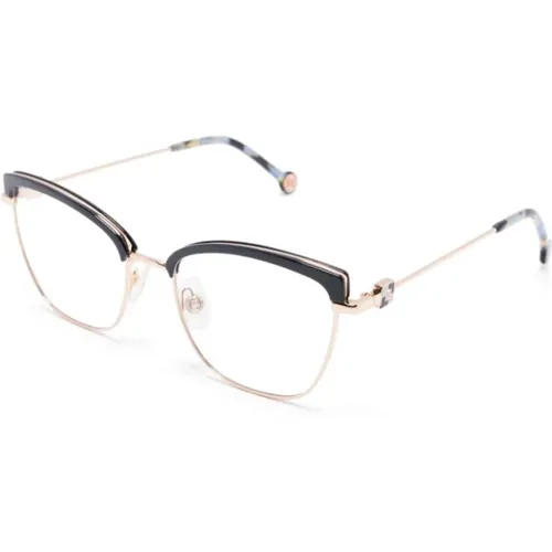 Blaue Optische Brille, vielseitig und stilvoll , Damen, Größe: 53 MM - Carolina Herrera - Modalova