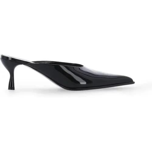 Polished Leather Sandals Arrow Toe , female, Sizes: 4 UK, 7 UK, 6 UK - Lanvin - Modalova