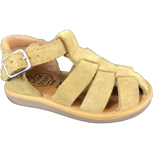 Mädchen Poppy Daddy Sommer Sandalen - Pom D'Api - Modalova