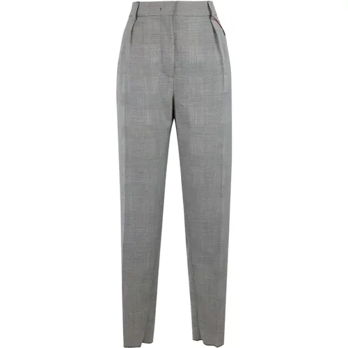 Cropped Trousers , female, Sizes: L, XL - Max Mara Studio - Modalova