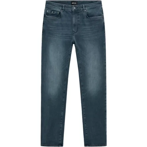 Slim-fit Denim Jeans , Herren, Größe: W30 L32 - GAS - Modalova