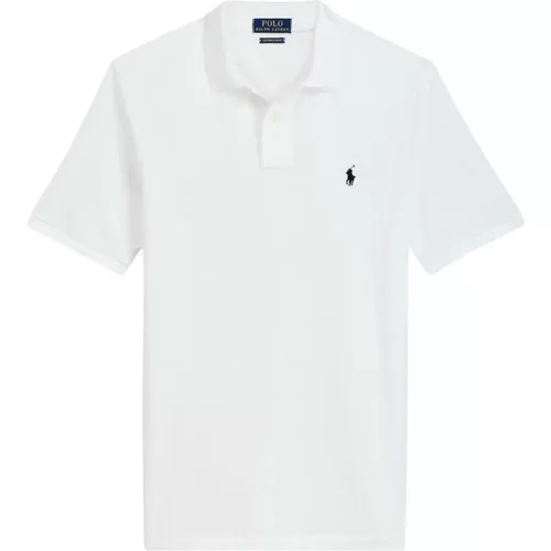 Klassisches Piqué Polo-Shirt , Herren, Größe: S - Polo Ralph Lauren - Modalova