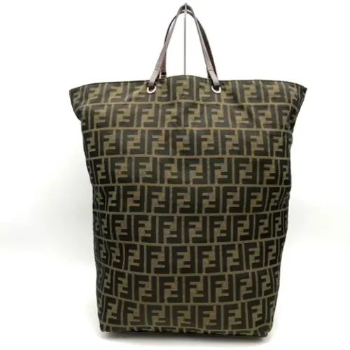 Pre-owned Canvas handbags , female, Sizes: ONE SIZE - Fendi Vintage - Modalova