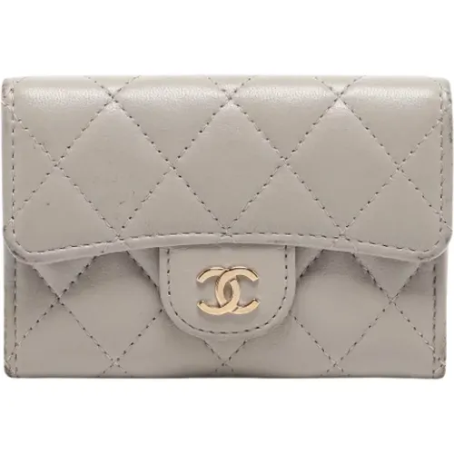 Pre-owned Leather wallets , female, Sizes: ONE SIZE - Chanel Vintage - Modalova