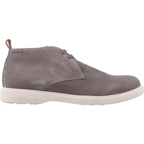 Boots Grey , male, Sizes: 8 UK, 10 UK, 9 UK - Kiton - Modalova