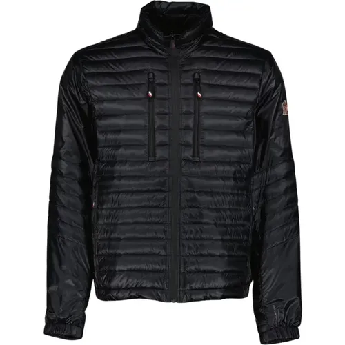 Quilted High Neck Zip Jacket , male, Sizes: 2XL - Moncler - Modalova