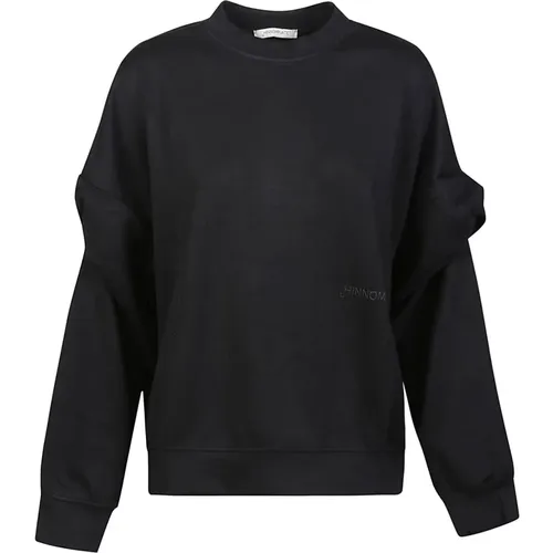 Lässiger Sweatshirt für den Alltag , Damen, Größe: M - HINNOMINATE - Modalova