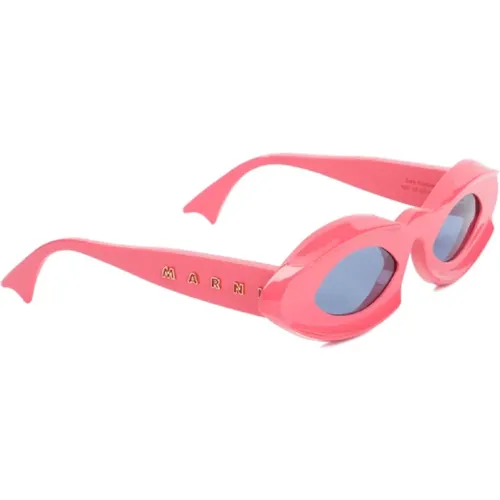 Oval Sunglasses , female, Sizes: ONE SIZE - Marni - Modalova