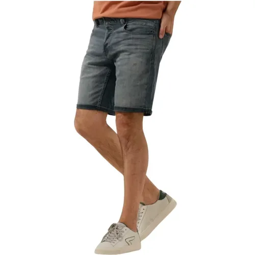 Denim Shorts True Grey - Cast Iron - Modalova