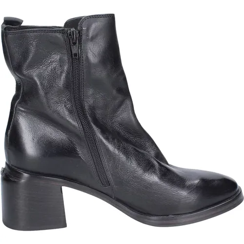 Vintage Leather Ankle Boots for Women , female, Sizes: 6 UK - Moma - Modalova