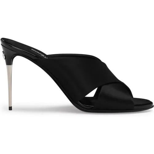 Sandals , female, Sizes: 3 1/2 UK, 5 UK, 6 1/2 UK, 7 UK, 5 1/2 UK, 3 UK, 4 1/2 UK, 4 UK, 6 UK - Dolce & Gabbana - Modalova
