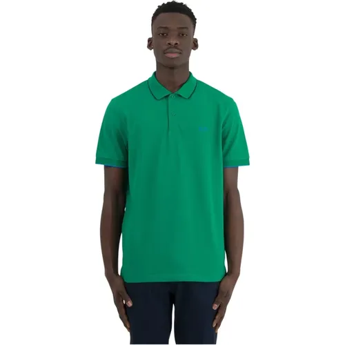 Small Striped Polo Shirt , male, Sizes: L, M - Sun68 - Modalova