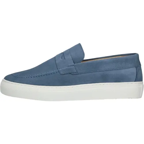 Blaue Wildleder Loafer Sneaker Hybrid - Goosecraft - Modalova