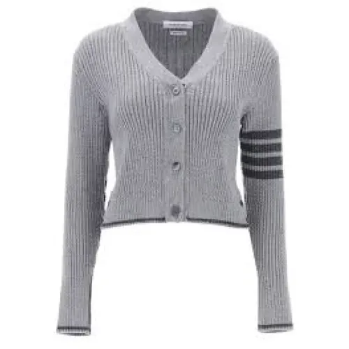 Stylischer Strick Cardigan Pullover,Stylischer Strick-Cardigan Pullover - Thom Browne - Modalova