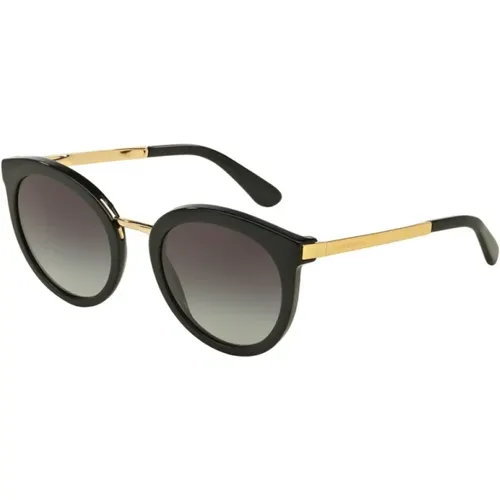 Stylische Sonnenbrille für Frauen - Modell DG4268,Stilvolle Sonnenbrille Dg4268 502/13,Schwarze Sonnenbrille mit Original-Etui - Dolce & Gabbana - Modalova