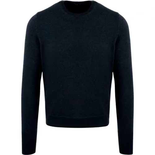 Cashmere Crewneck Sweater Fw23 Regular Fit , male, Sizes: S, L, M, 2XL - Drumohr - Modalova