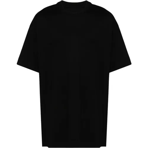 Schwarzes Jersey-Logo Crew Neck T-Shirt , Herren, Größe: M - Givenchy - Modalova