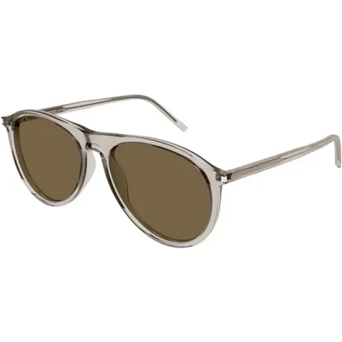 Brown Sonnenbrille SL 667 Modell - Saint Laurent - Modalova
