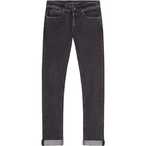 Slim-Fit George Jeans , male, Sizes: W32, W34 - Dondup - Modalova