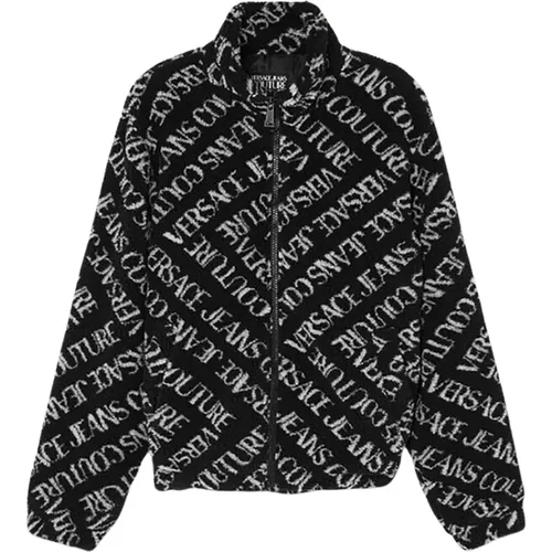 Monogram Teddy Jacket , male, Sizes: M, L, S - Versace Jeans Couture - Modalova