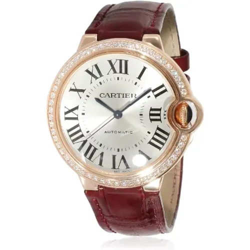 Pre-owned Rose Gold watches , female, Sizes: ONE SIZE - Cartier Vintage - Modalova