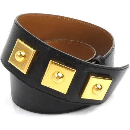 Pre-owned Leather belts , female, Sizes: ONE SIZE - Hermès Vintage - Modalova