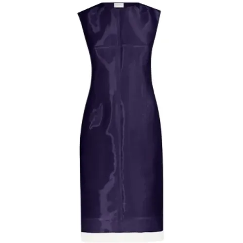 Sheer Organza Sleeveless Dress , female, Sizes: S, XS - SPORTMAX - Modalova
