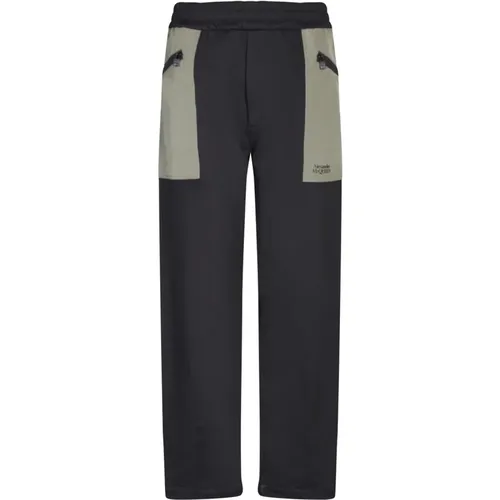 Track Pants with Elasticated Waistband , male, Sizes: XS, S - alexander mcqueen - Modalova