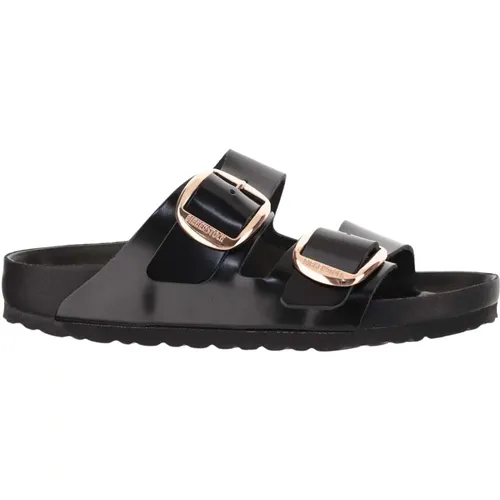 Schwarze Sandalen , Damen, Größe: 36 EU - Birkenstock - Modalova