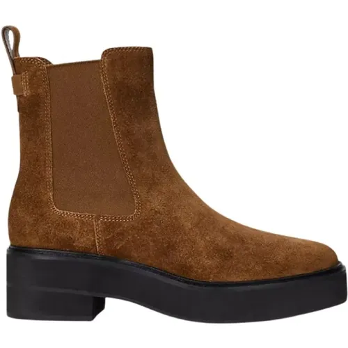 Stiefel Braun , Damen, Größe: 37 EU - Ralph Lauren - Modalova