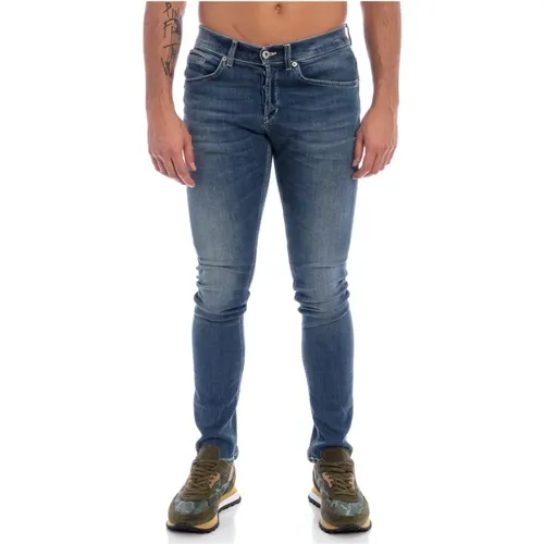 Slim Fit Jeans , male, Sizes: W40 - Dondup - Modalova
