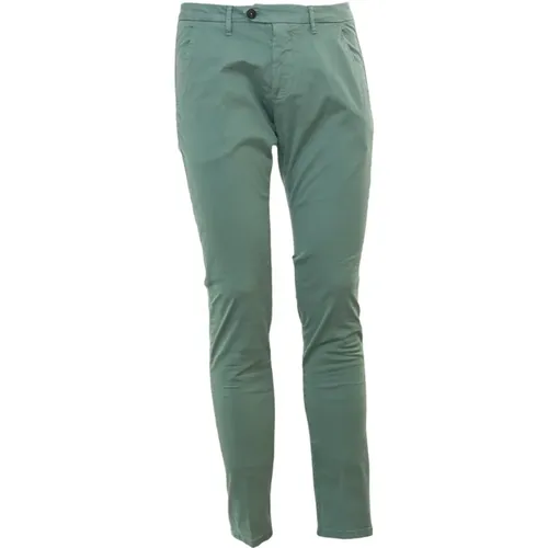 Gabardine Pants Rru013 0112 , male, Sizes: W34, W35, W32, W33, W31 - Roy Roger's - Modalova