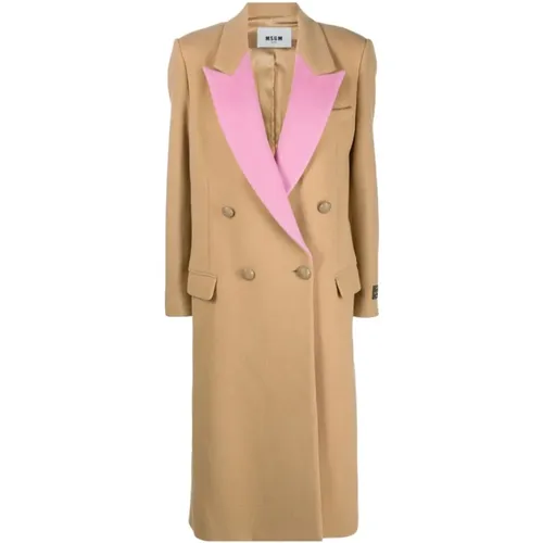 Women's Clothing Jackets & Coats Aw22 , female, Sizes: S, M - Msgm - Modalova
