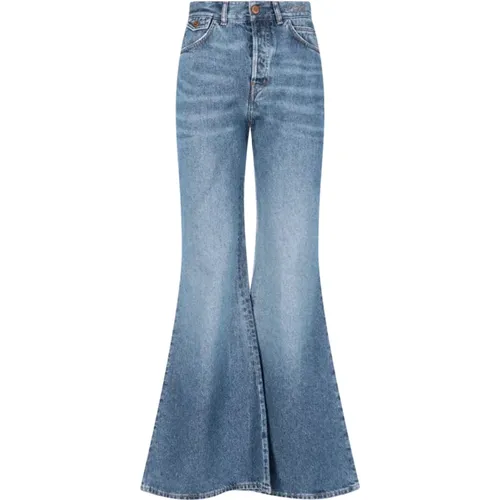 Wide Denim Jeans , female, Sizes: W27 - Chloé - Modalova