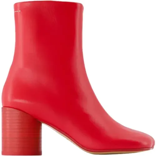 Leder boots , Damen, Größe: 38 EU - Maison Margiela - Modalova