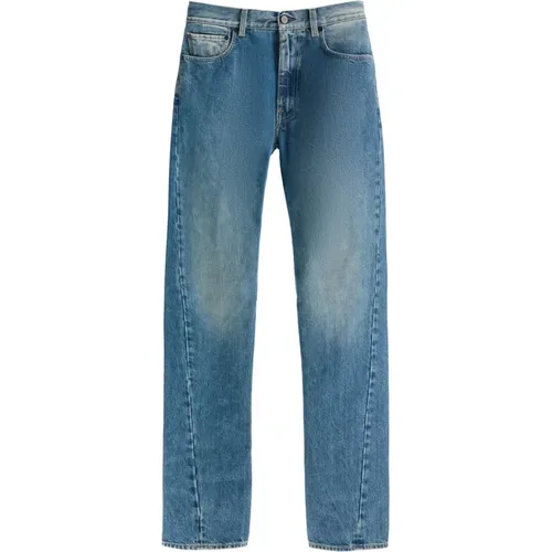 Jeans mit verdrehten Nähten , Herren, Größe: W32 - Maison Margiela - Modalova