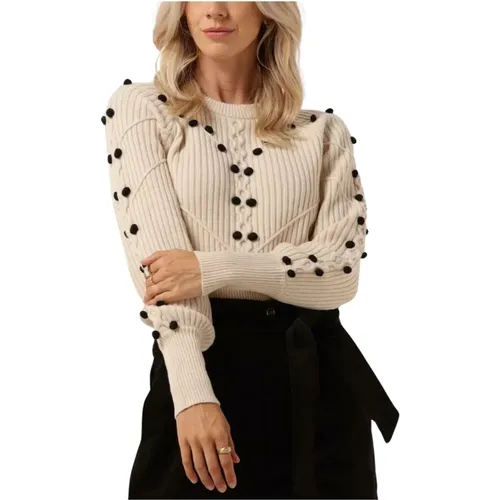 Bobble Wool Blend Pullover , Damen, Größe: L - Scotch & Soda - Modalova