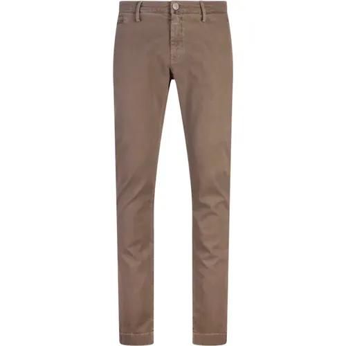 Slim Fit Braune Hose Jacob Cohën - Jacob Cohën - Modalova