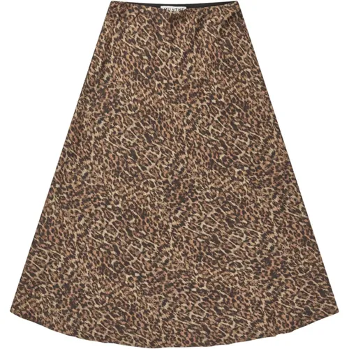 Elegant Carson Skirt Silk , female, Sizes: XS - Munthe - Modalova