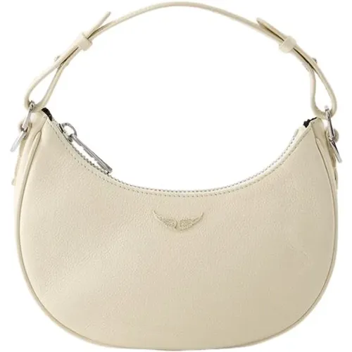 Moonrock Grained Hobo Bag , female, Sizes: ONE SIZE - Zadig & Voltaire - Modalova