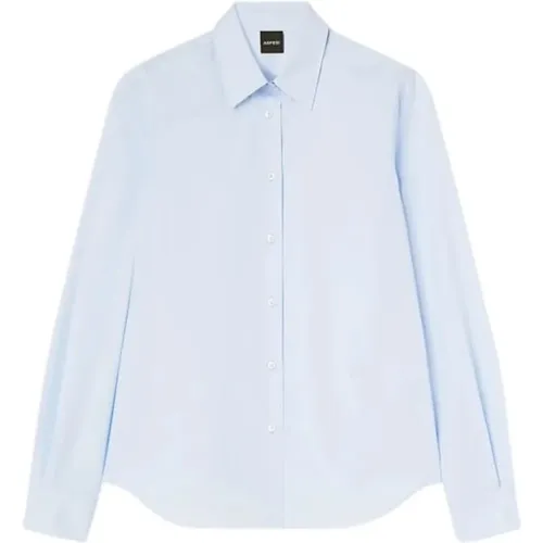 Light Cotton Poplin Shirt , female, Sizes: XL - Aspesi - Modalova