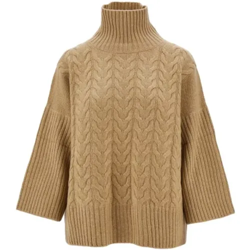 Cashmere Sweaters in Okra Style , female, Sizes: XS - Max Mara - Modalova