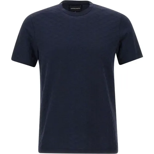 Stylish T-shirts and Polos , male, Sizes: XL, M - Emporio Armani - Modalova