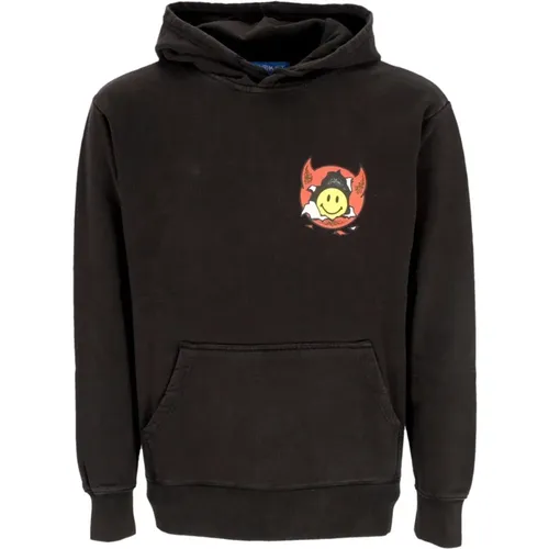 Smiley Inner Peace Hoodie , Herren, Größe: L - MARKET - Modalova