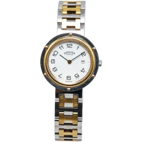 Pre-owned Stainless Steel watches , female, Sizes: ONE SIZE - Hermès Vintage - Modalova