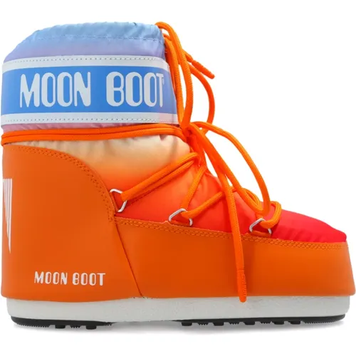 Schneestiefel Icon Low Sonnenaufgang , Damen, Größe: 36 EU - moon boot - Modalova